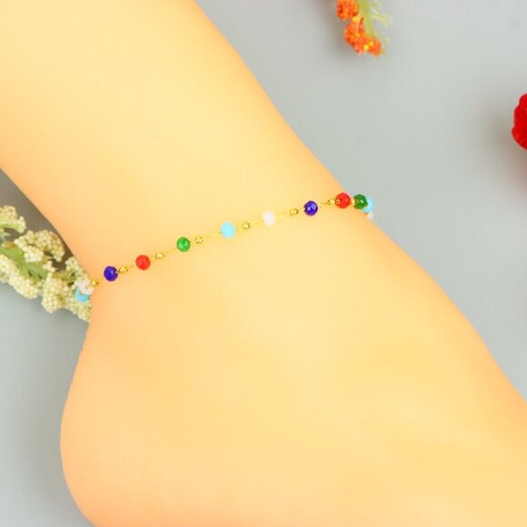 "Handmade Anklet – A Stylish Choice for Women, Thoughtful Gift Idea, EVCH1511 - Picture 8 of 10